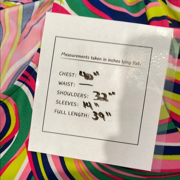 BUCKHEAD BETTIES Yellow and Pink Long Sleeve Scoop Neck Sundress - Picture 7 of 7